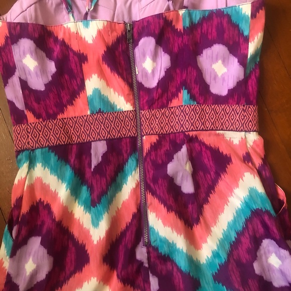 American Eagle Geometric Print Summer Dress - Picture 5 of 8
